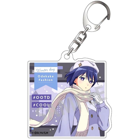 Mei Tsuchiba A Trading Acrylic Keychain Winter Outing Magilumiere Co. Ltd. [USED]