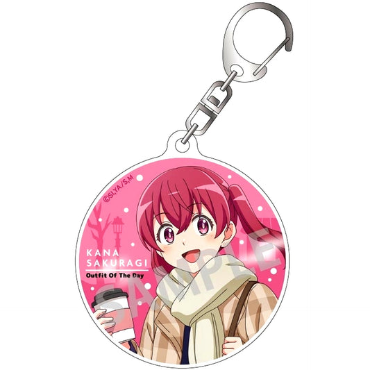 Kana Sakuragi B Trading Acrylic Keychain Winter Outing Magilumiere Co. Ltd. [USED]