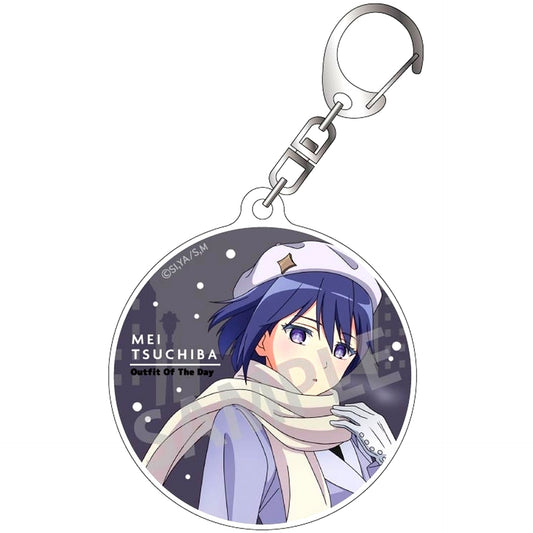 Mei Tsuchiba B Trading Acrylic Keychain Winter Outing Magilumiere Co. Ltd. [USED]