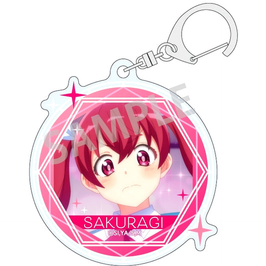 Kana Sakuragi A Magilumiere Magical Girls Inc. Trading Acrylic Keychain Scene Shot [USED]