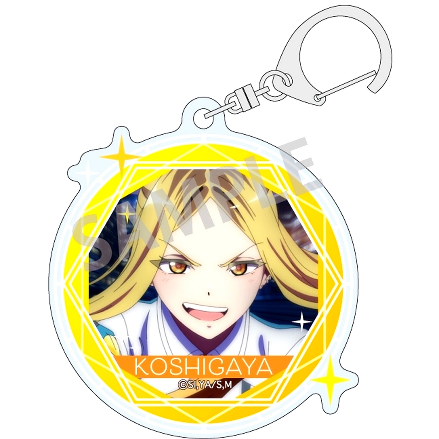 Hitomi Koshigaya A Magilumiere Magical Girls Inc. Trading Acrylic Keychain Scene Shot [USED]