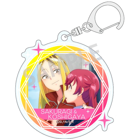 Kana Sakuragi and Hitomi Koshigaya A Magilumiere Magical Girls Inc. Trading Acrylic Keychain Scene Shot [USED]