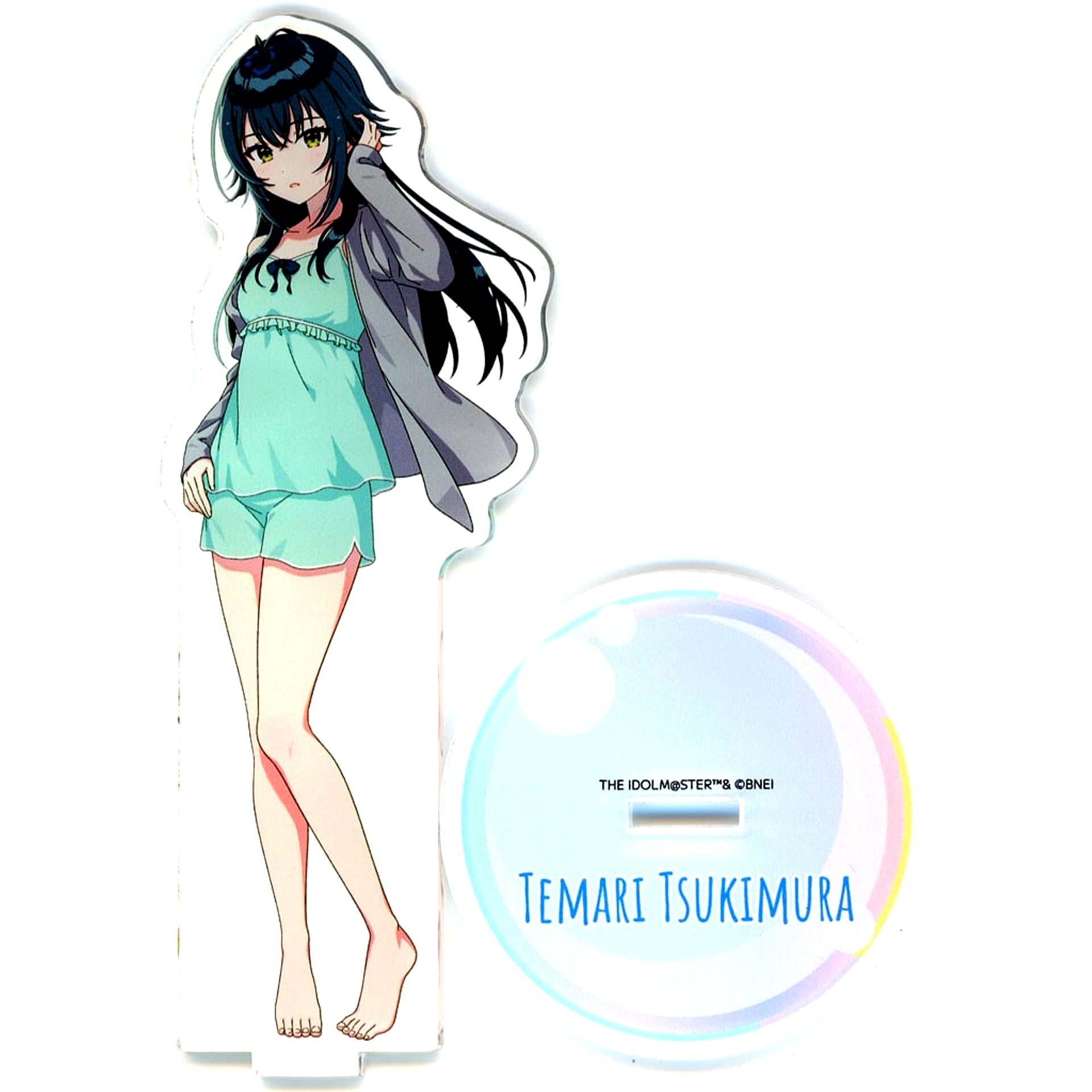 Temari Tsukimura Gakuen Idolmaster Acrylic Stand Gokurakuyu RAKU SPA Welcome to Gokurakuyu Winter Yuenchi [USED]