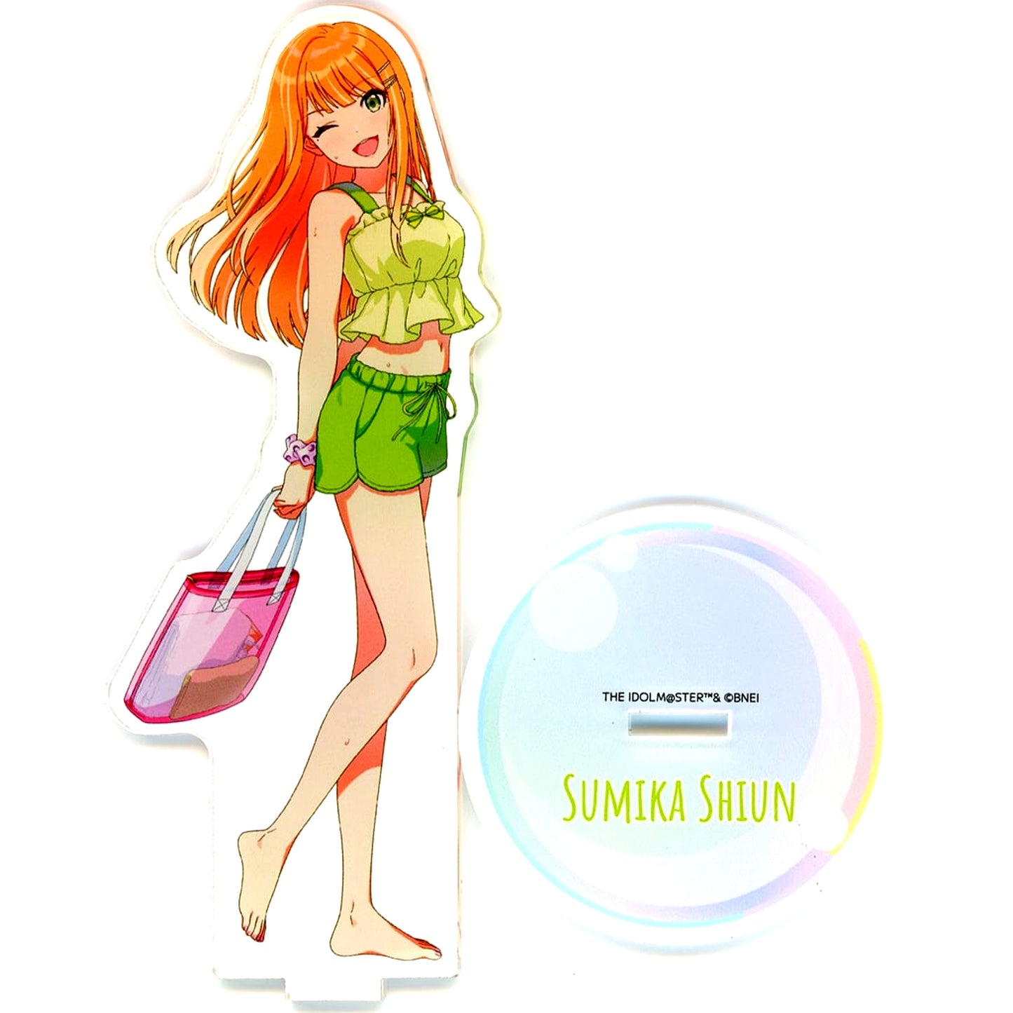 Sumika Shiun Gakuen Idolmaster Acrylic Stand Gokurakuyu RAKU SPA Welcome to Gokurakuyu Winter Yuenchi [USED]