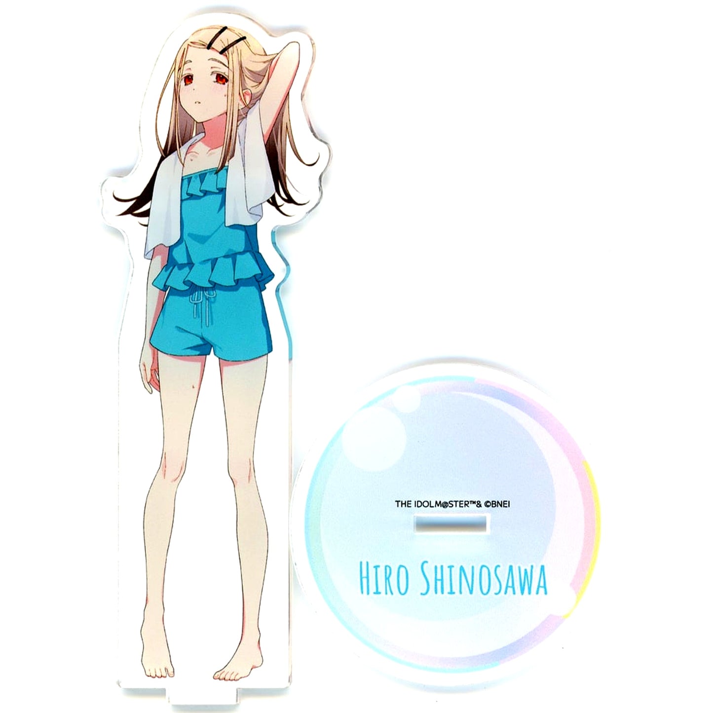 Hiro Shinosawa Gakuen Idolmaster Acrylic Stand Gokurakuyu RAKU SPA Welcome to Gokurakuyu Winter Yuenchi [USED]