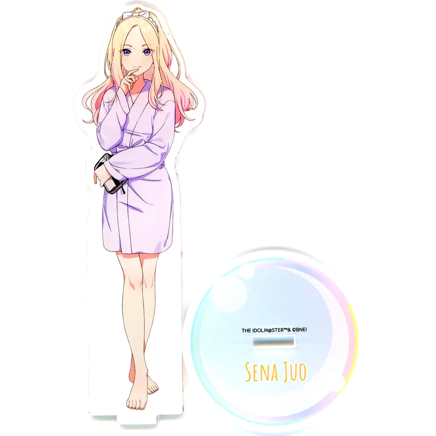 Sena Juo Gakuen Idolmaster Acrylic Stand Gokurakuyu RAKU SPA Welcome to Gokurakuyu Winter Spa Land [USED]