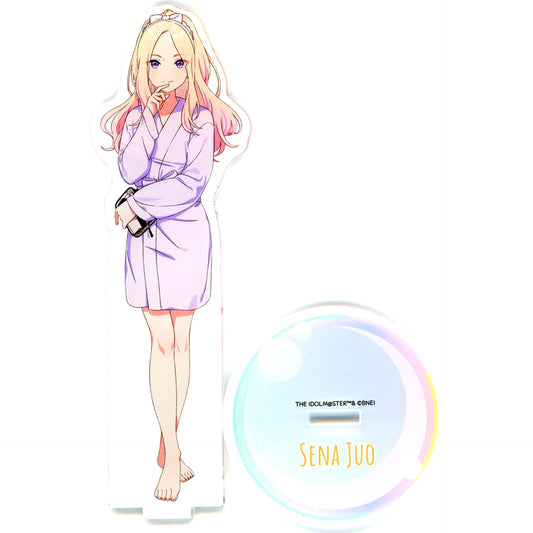 Sena Juo Gakuen Idolmaster Acrylic Stand Gokurakuyu RAKU SPA Welcome to Gokurakuyu Winter Spa Land [USED]