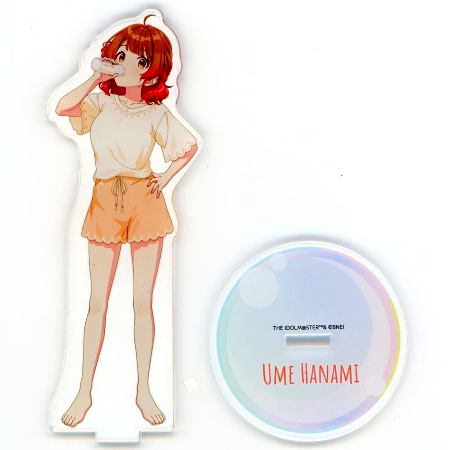 Ume Hanami Gakuen Idolmaster x Gokurakuyu RAKU SPA Acrylic Stand Welcome to Gokurakuyu Kanto no Yuenchi [USED]