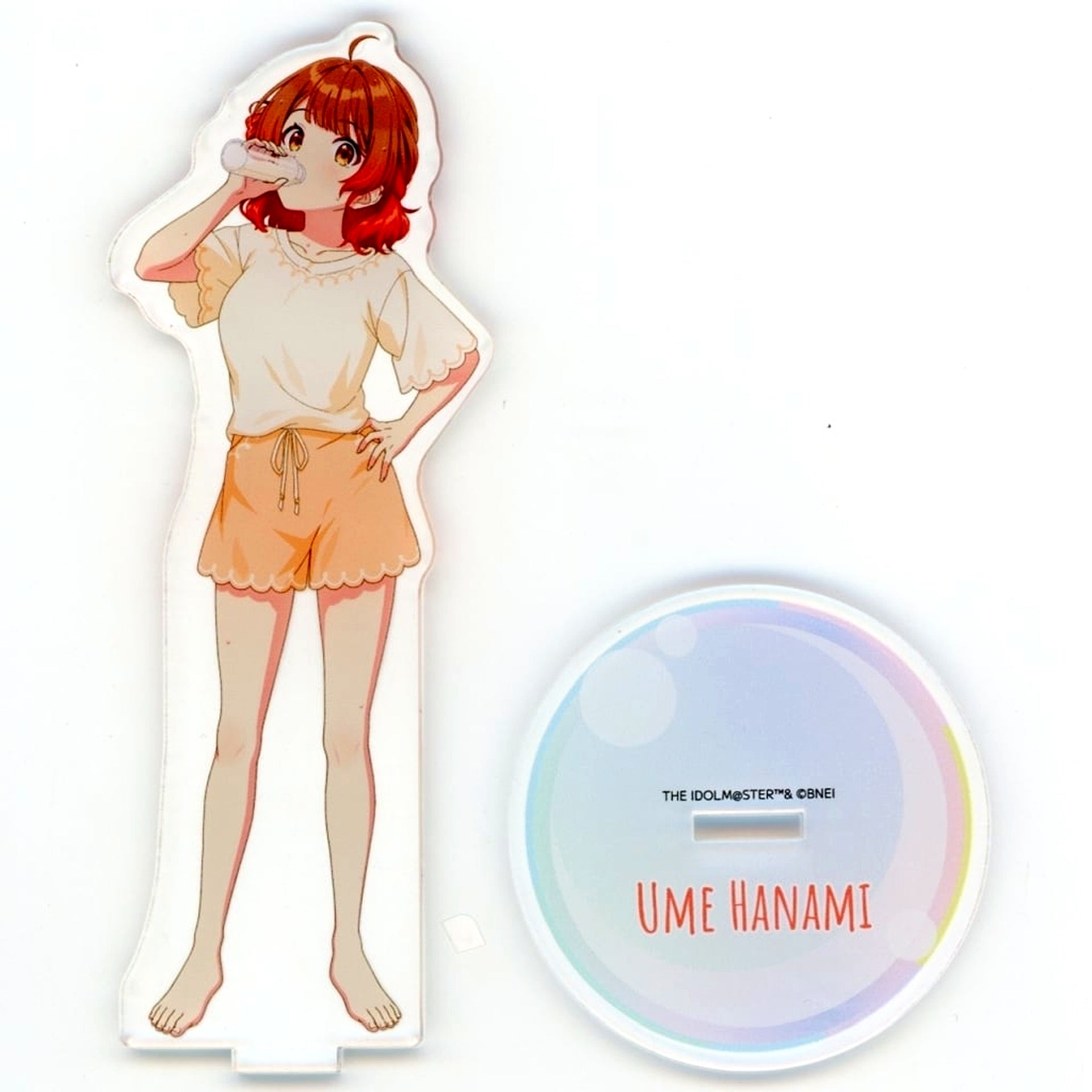 Ume Hanami Gakuen Idolmaster x Gokurakuyu RAKU SPA Acrylic Stand Welcome to Gokurakuyu Kanto no Yuenchi [USED]