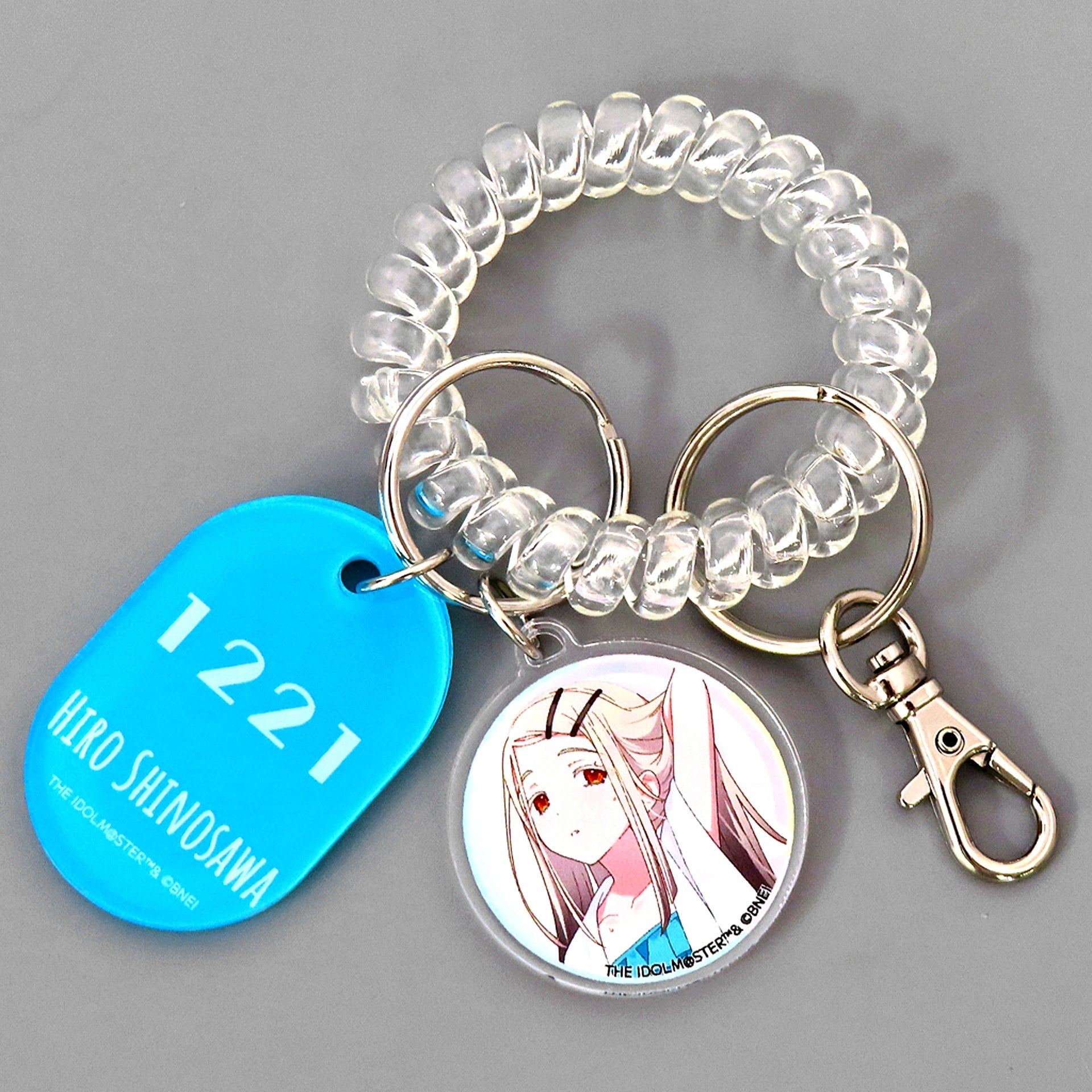 Hiro Shinosawa Gakuen Idolmaster Trading Locker Key Style Keychain Gokurakuyu RAKU SPA Welcome to Gokurakuyu Kanto no Yuenchi [USED]