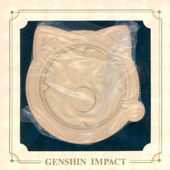 Genshin Gold Genius Invokation TCG Tournament Series Cat Paw Metal Badge Holder Buttons [USED]