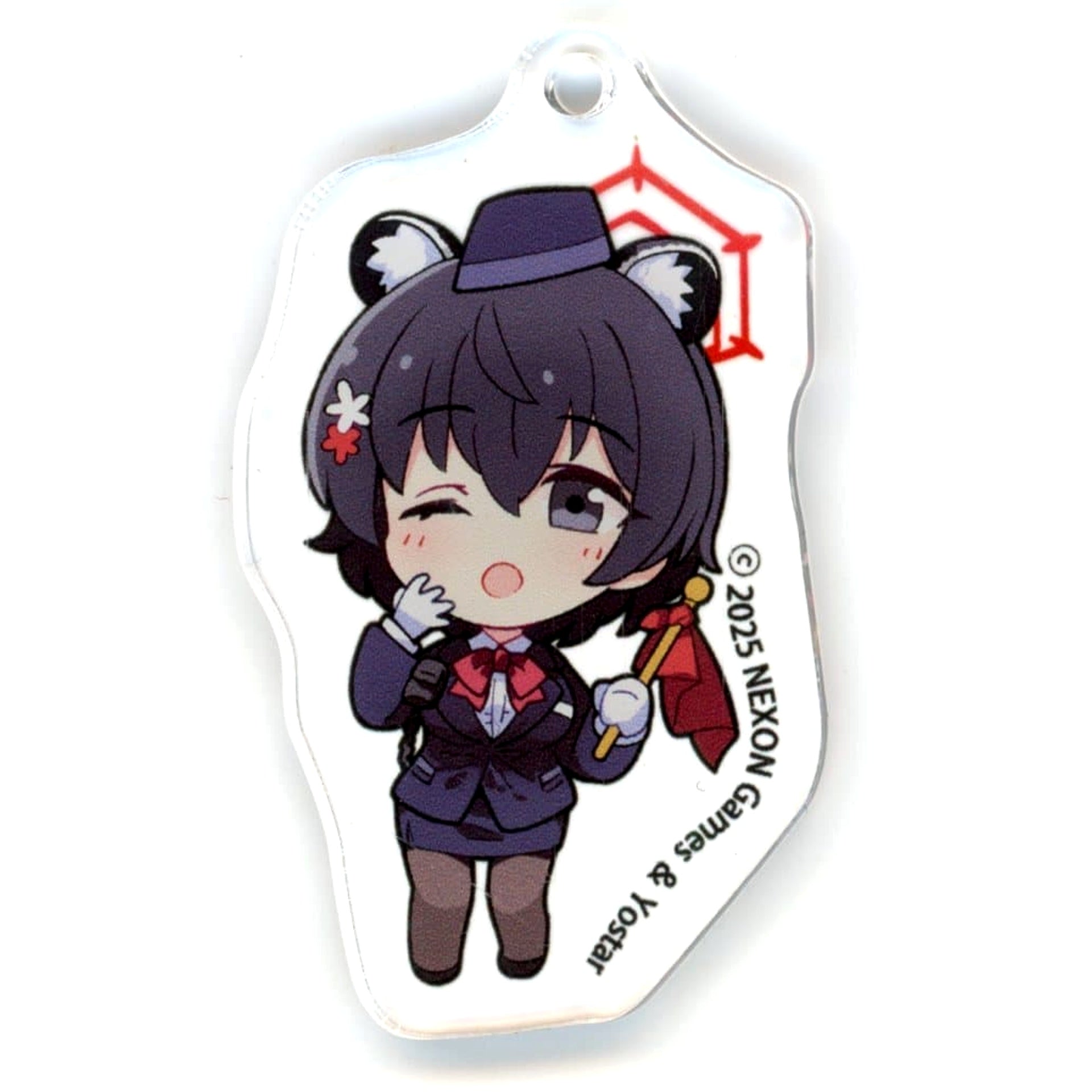Blue Archive Tsubaki Kasuga Acrylic Keychain Blue Archive Fes! Forever Challenge Exclusive Keychains [USED]