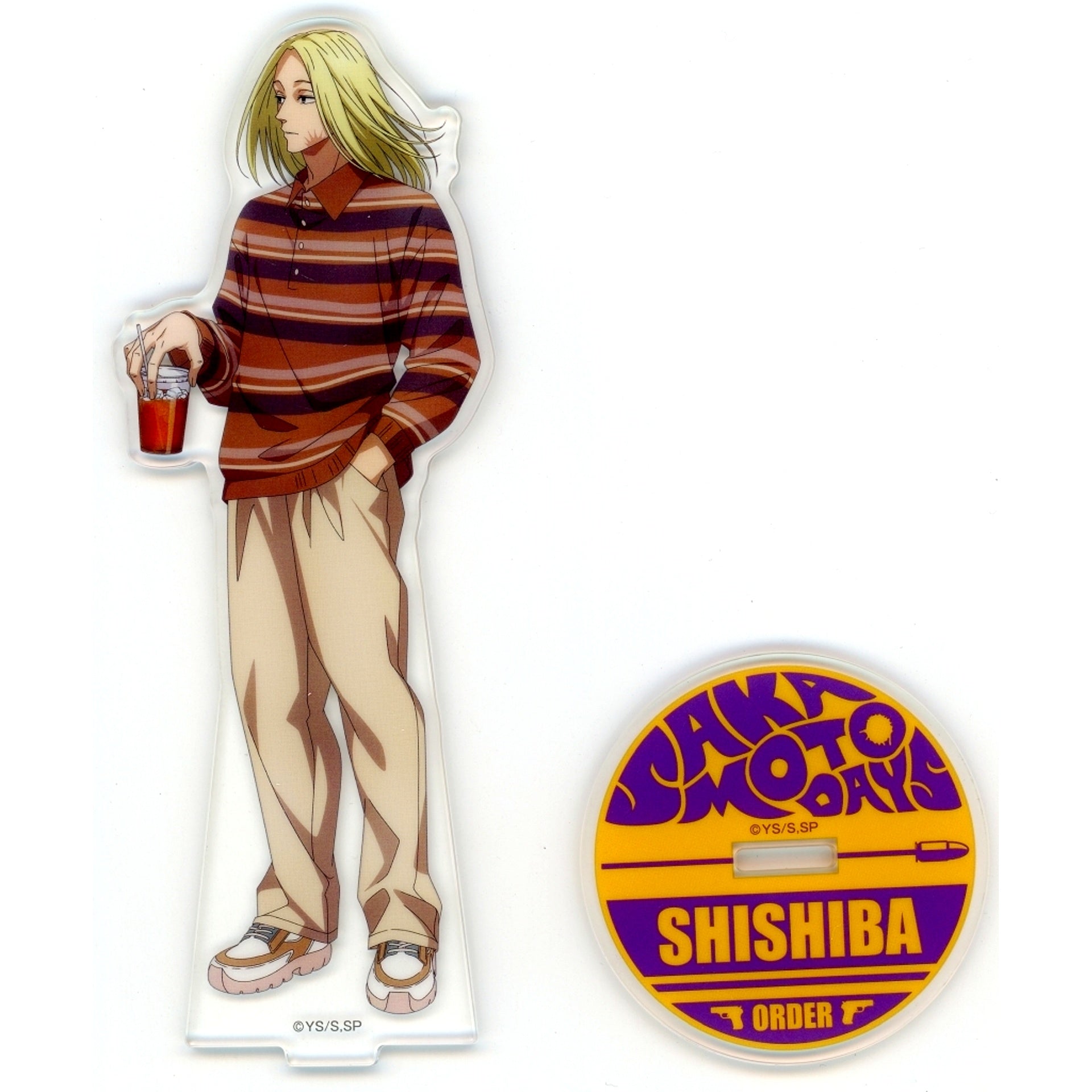 Shishiba Sakamoto Days x Lawson Acrylic Stand [USED]