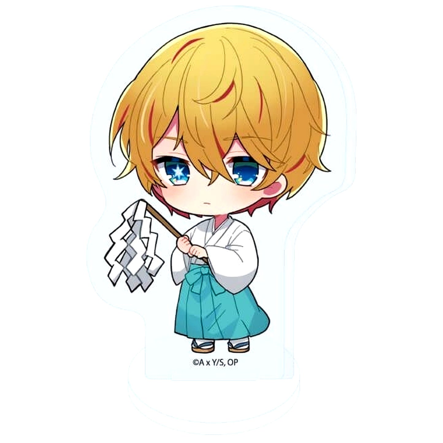 Aqua 02. Miko Ver. Mini Character Illustration Oshi no Ko Acrylic Petit Stand [USED]