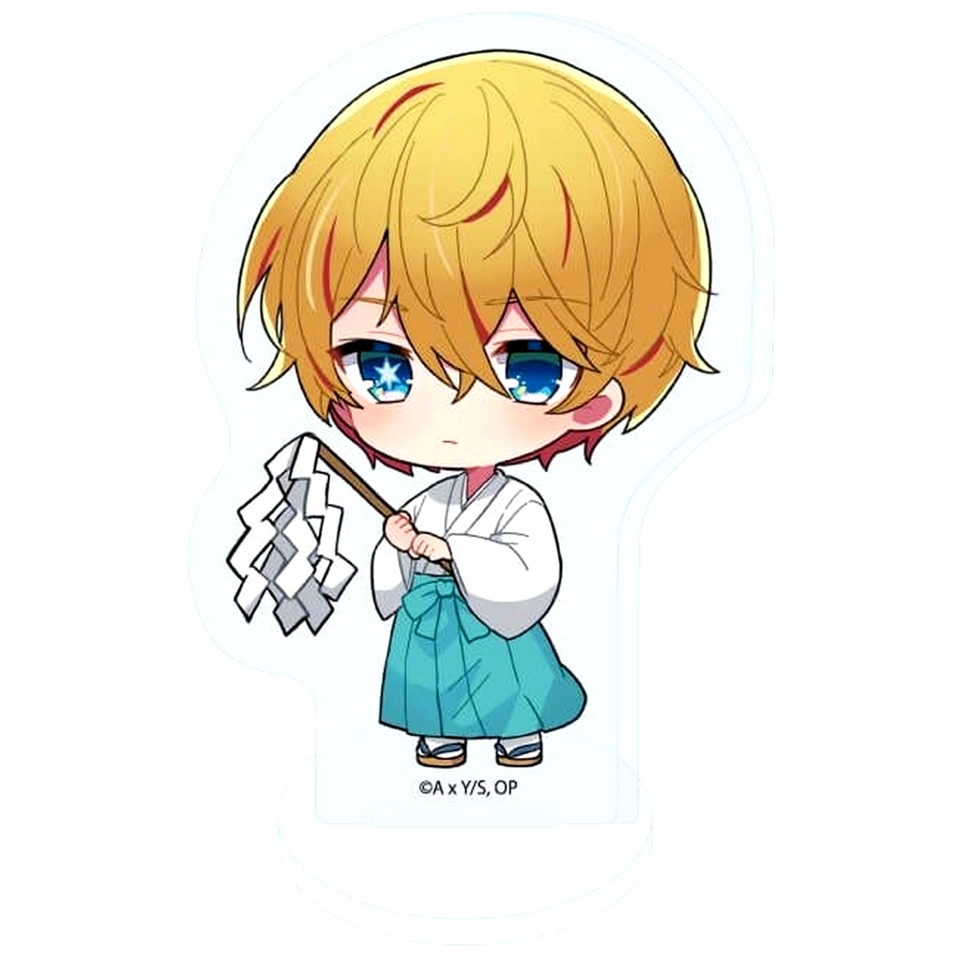 Aqua 02. Miko Ver. Mini Character Illustration Oshi no Ko Acrylic Petit Stand [USED]