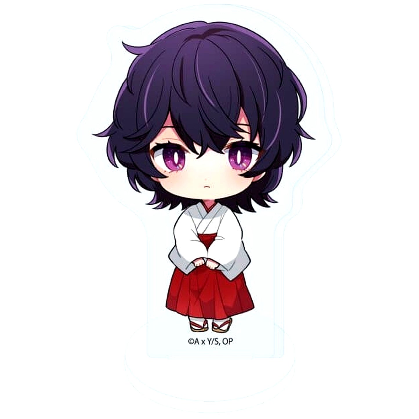 Abiko Samejima Acrylic Petit Stand 02 Shrine Maiden Ver. Mini Character Illustration Oshi no Ko [USED]