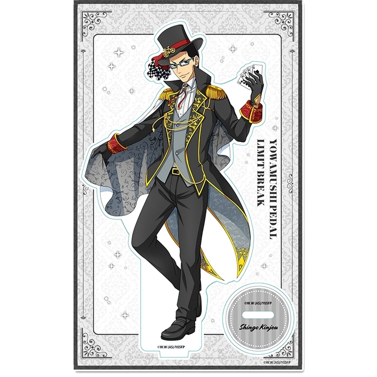 Shingo Kinjo Phantom Thief Ver. Illustration Acrylic Stand Yowamushi Pedal: Limit Break [USED]