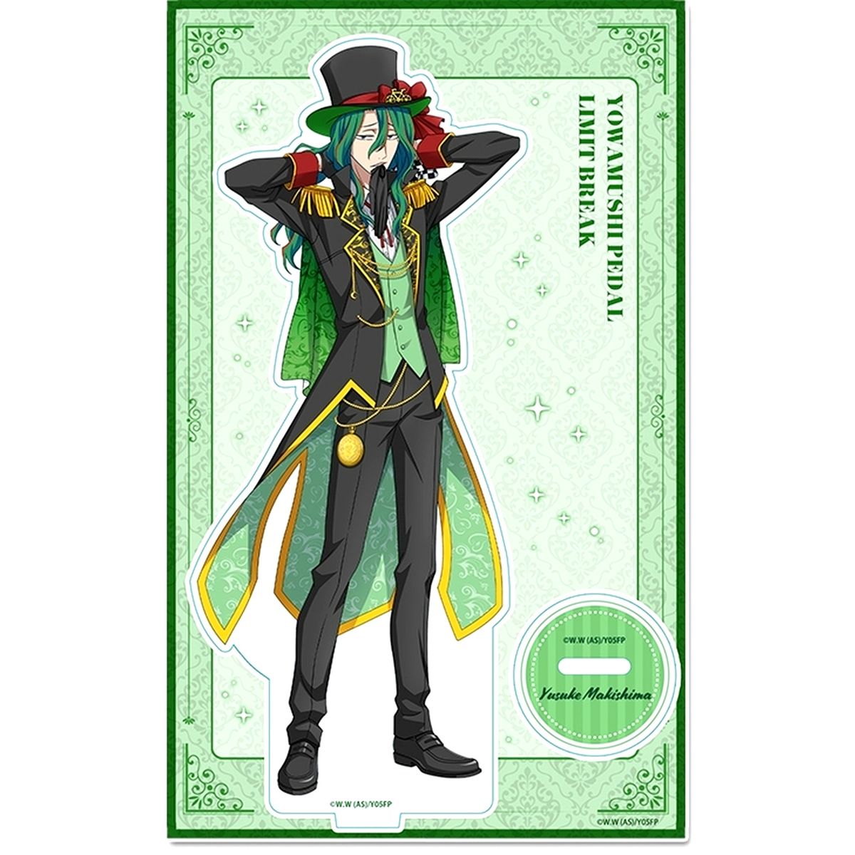 Yusuke Makishima Phantom Thief Illustration Acrylic Stand Yowamushi Pedal: Limit Break [USED]
