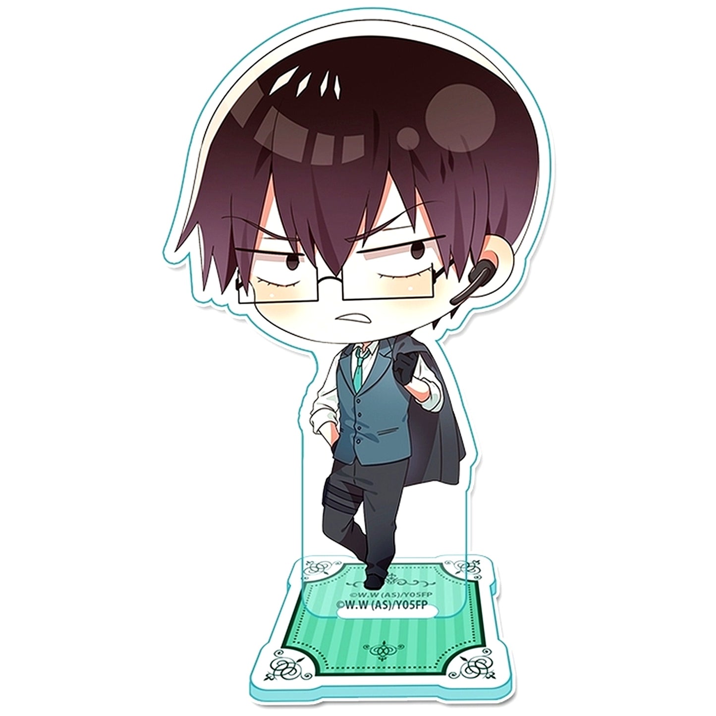 Yasutomo Arakita Detective & Agent Ver. Puchi Choco Acrylic Stand Yowamushi Pedal Limit Break [USED]
