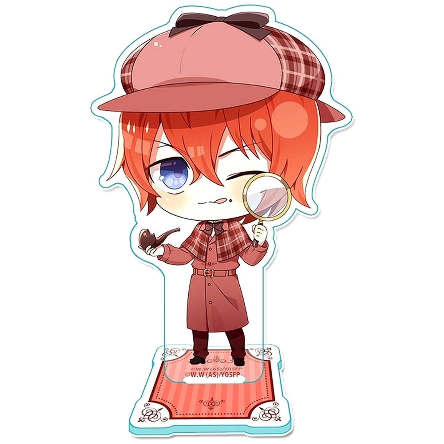 Hayato Shinkai Detective & Agent Ver. Puchi Choco Acrylic Stand Yowamushi Pedal Limit Break [USED]