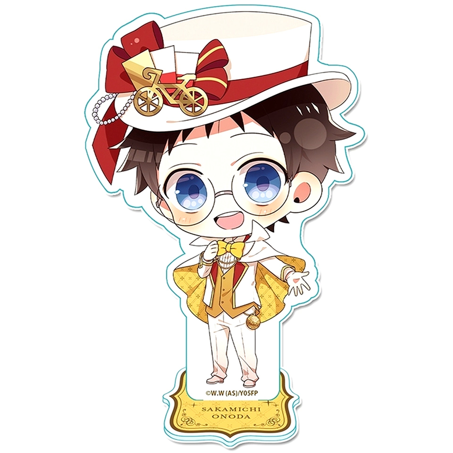 Sakamichi Onoda Phantom Thief Ver. Puchi Choco Acrylic Stand Yowamushi Pedal Limit Break [USED]