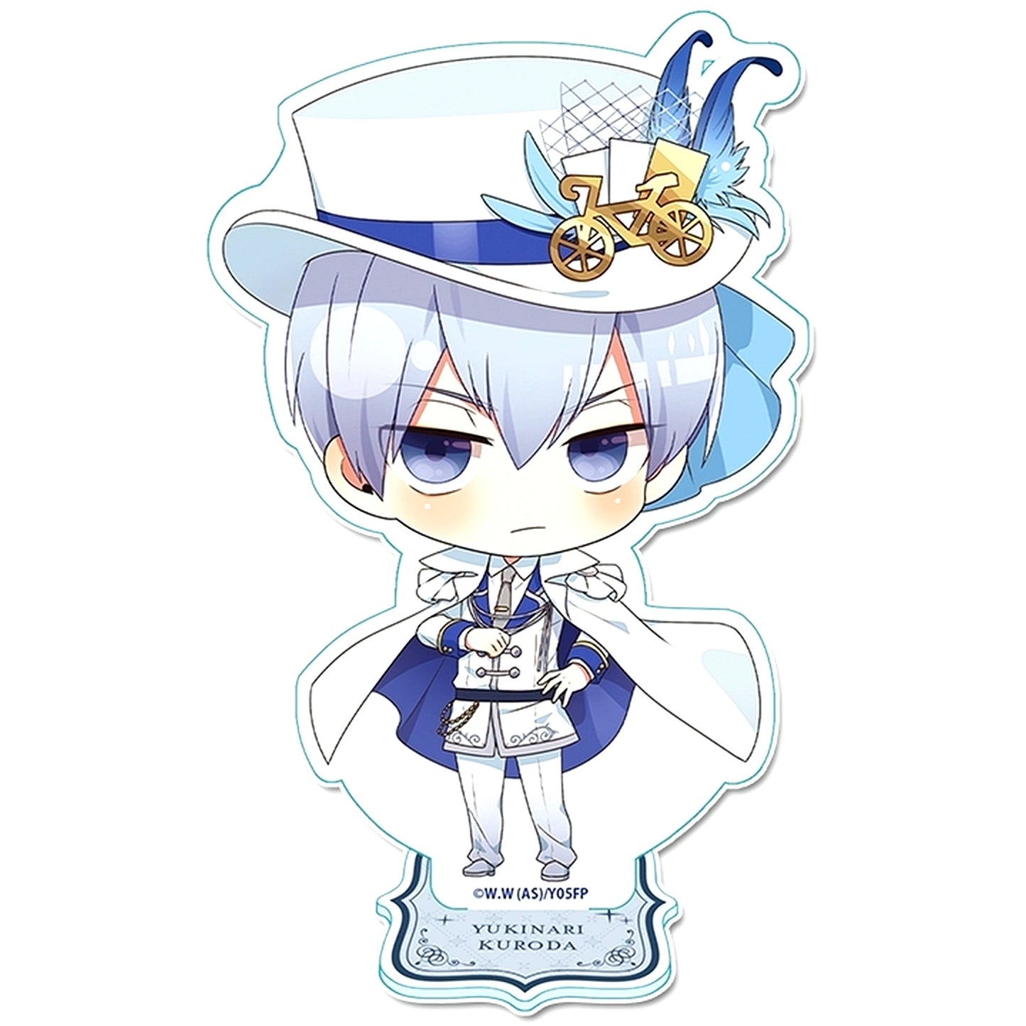 Yukinari Kuroda Phantom Thief Ver. Puchi Choco Acrylic Stand Yowamushi Pedal Limit Break [USED]
