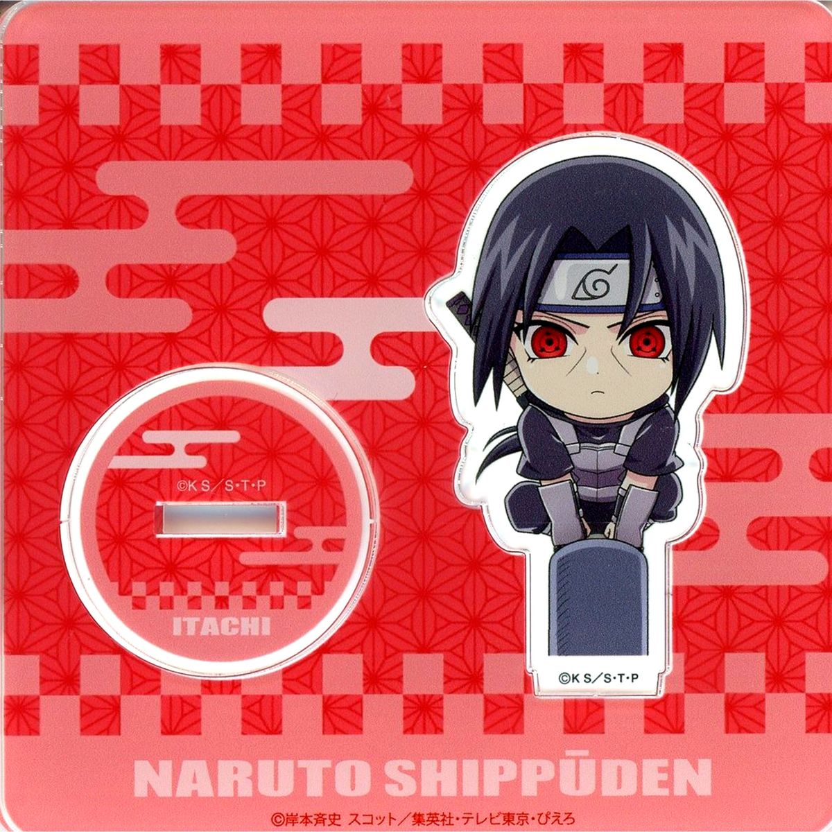 Itachi Uchiha Naruto: Shippuden Mini Acrylic Stand Playback BEST SELECTION POP-UP SHOP in TreeVillage [USED]
