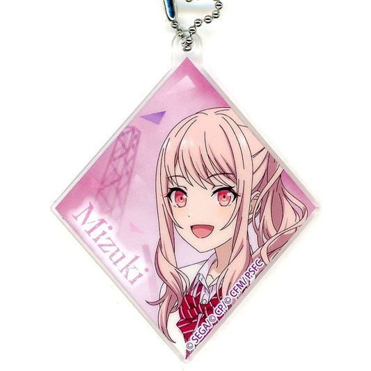 Colorful Stage! The Movie: A Miku Who Can't Sing Mizuki Akatsukiyama Acrylic Keychain Vol.3 EX Acrylic Item [USED]