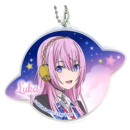 Colorful Stage! The Movie: A Miku Who Can't Sing Megurine Luka Classroom SEKAI Acrylic Keychain Vol.3 EX Acrylic Item [USED]