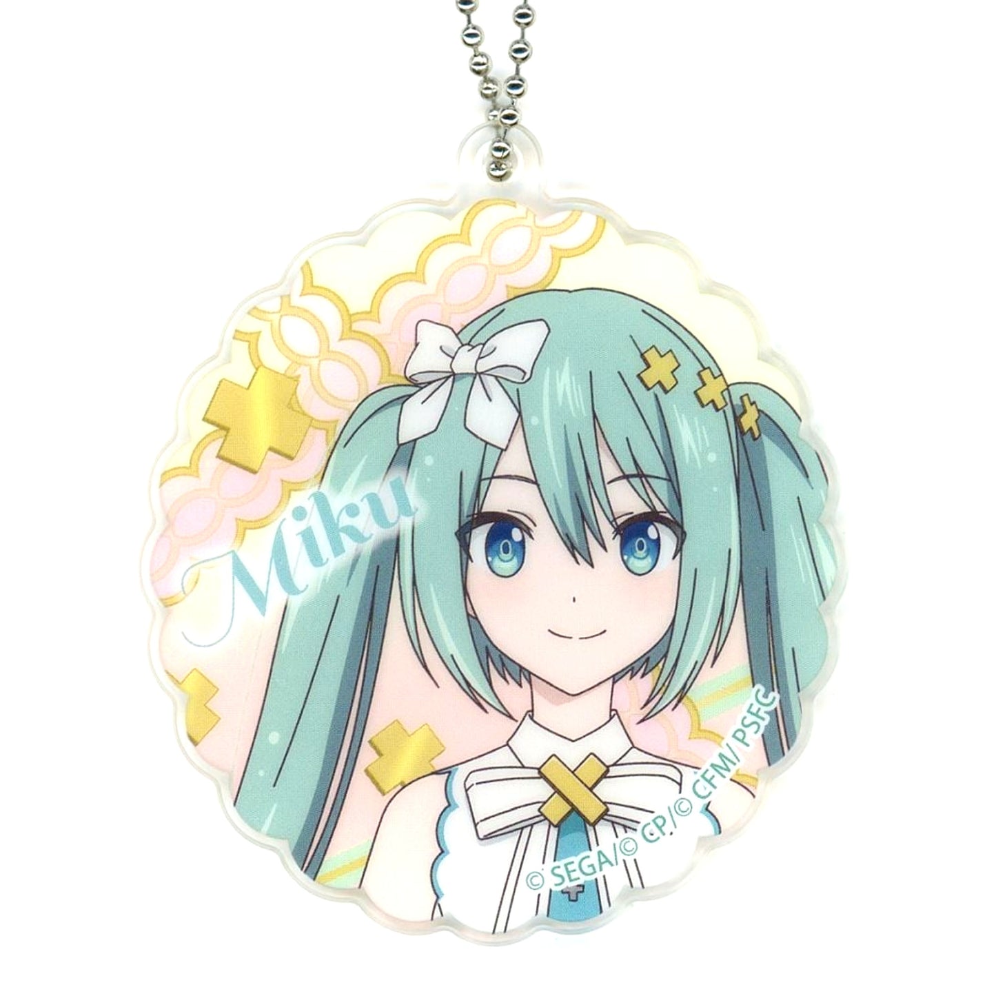 Hatsune Miku Opened Window Sekai The Movie Project SEKAI Broken World and Miku Who Cannot Sing Acrylic Keychain Vol.3 EX [USED]