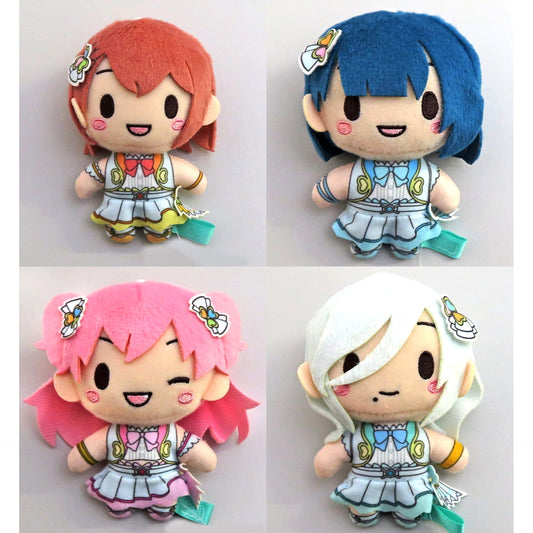 Colorful Stage! The Movie: A Miku Who Can't Sing Minori Hanasato & Others All 4 Types Set Fuwapuchi Mascot MORE MORE JUMP! EX Mascot [USED]