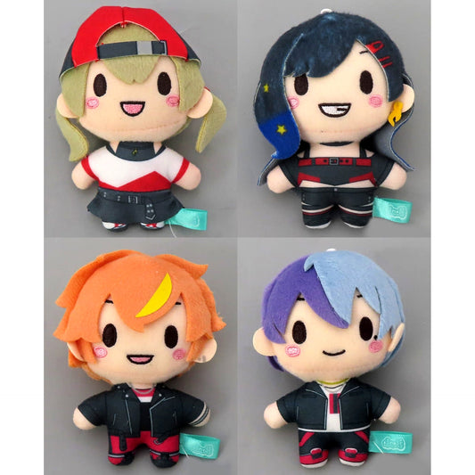 Colorful Stage! The Movie: A Miku Who Can't Sing Kohane Azusawa & Others All 4 Types Set Fuwapuchi Mascot Vivid BAD SQUAD EX Mascot [USED]