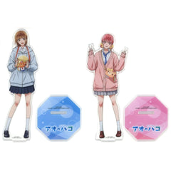 Blue Box Chinatsu Kano & Others All 2 Types Set Big Size Acrylic Stand Acrylic Stands [USED]