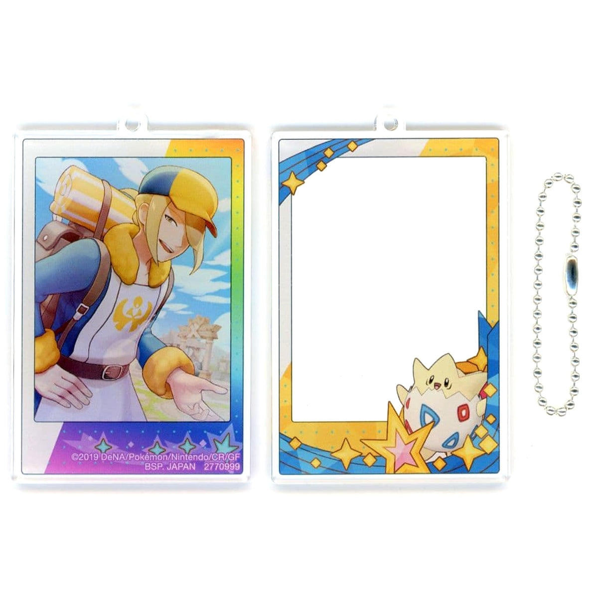 Pokemon Masters EX Volo Togepi Twin Acrylic Keychain Keychains [USED]