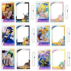 Pokemon Masters EX N & Others All 6 Types Set Twin Acrylic Keychain Keychains [USED]