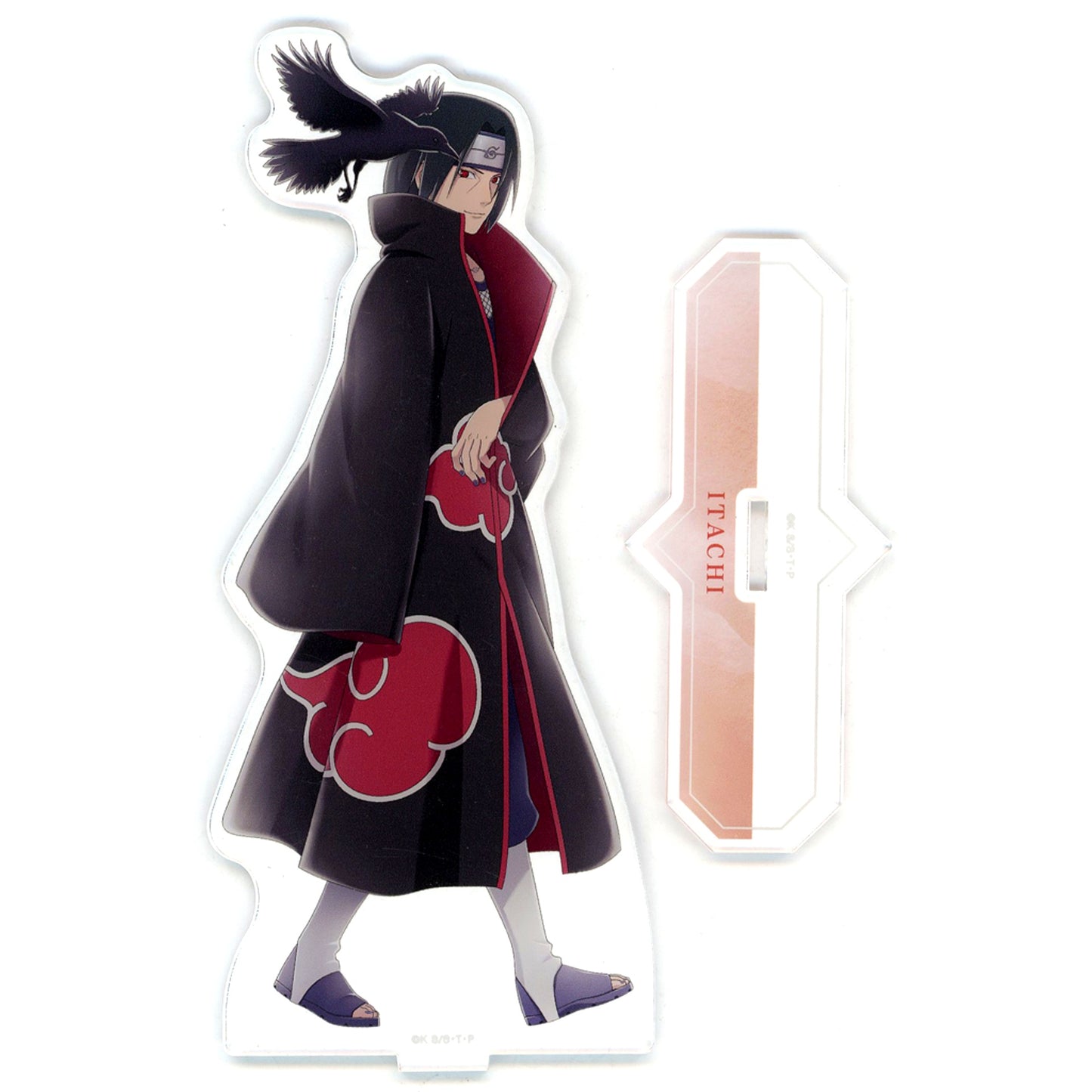 Itachi Uchiha Illustration Walking Ver. BIG Acrylic Stand Naruto Shippuden [USED]