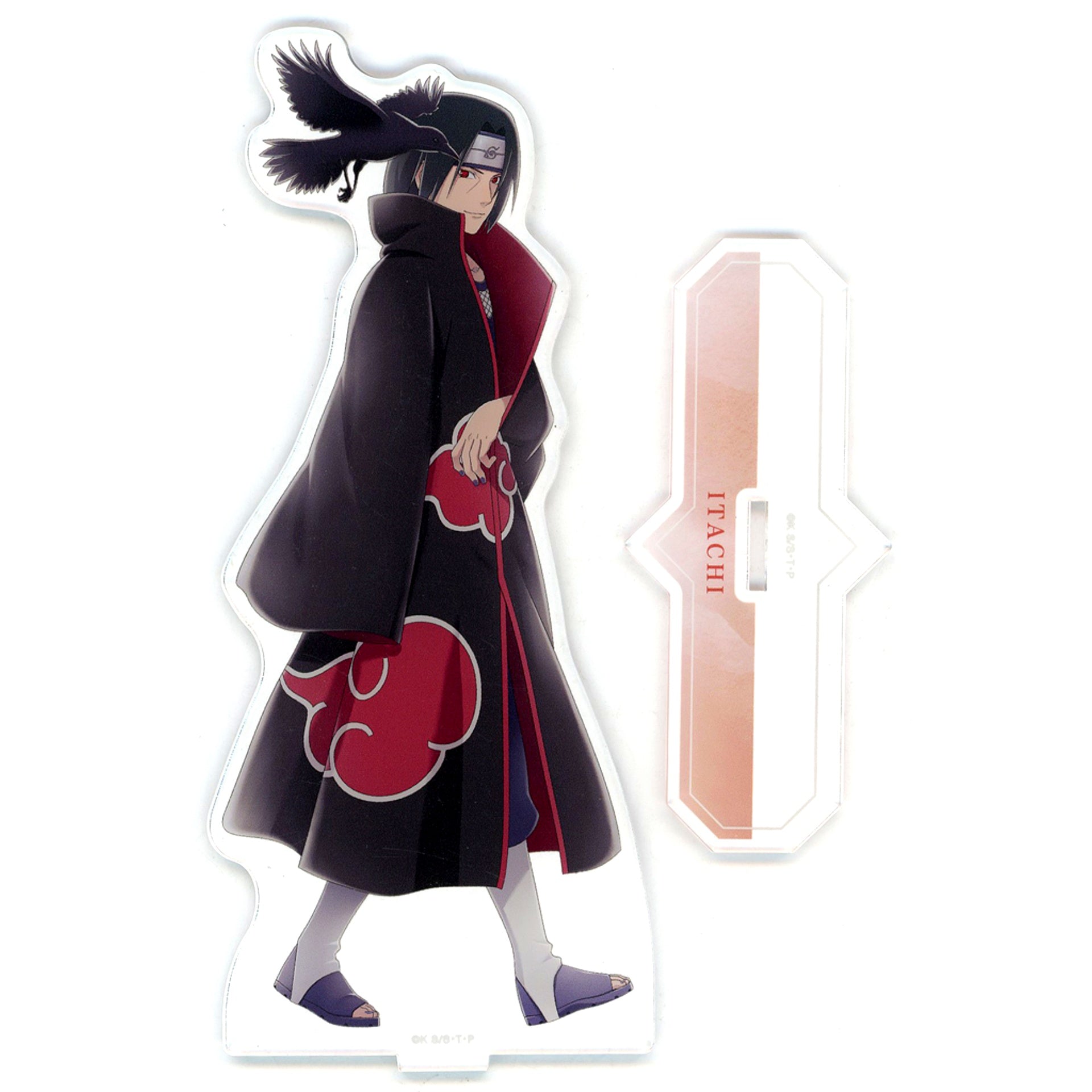 Itachi Uchiha Illustration Walking Ver. BIG Acrylic Stand Naruto Shippuden [USED]