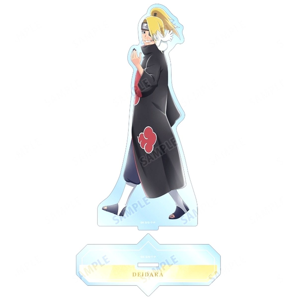 Deidara Naruto: Shippuden Big Acrylic Stand Walking Ver. Illustration [USED]