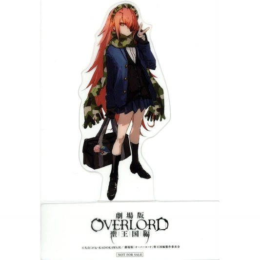 JK Shizu so-bin Illustration Overlord The Sacred Kingdom MX4D 4DX 1st Week Admission Bonus Clear Stand [USED]