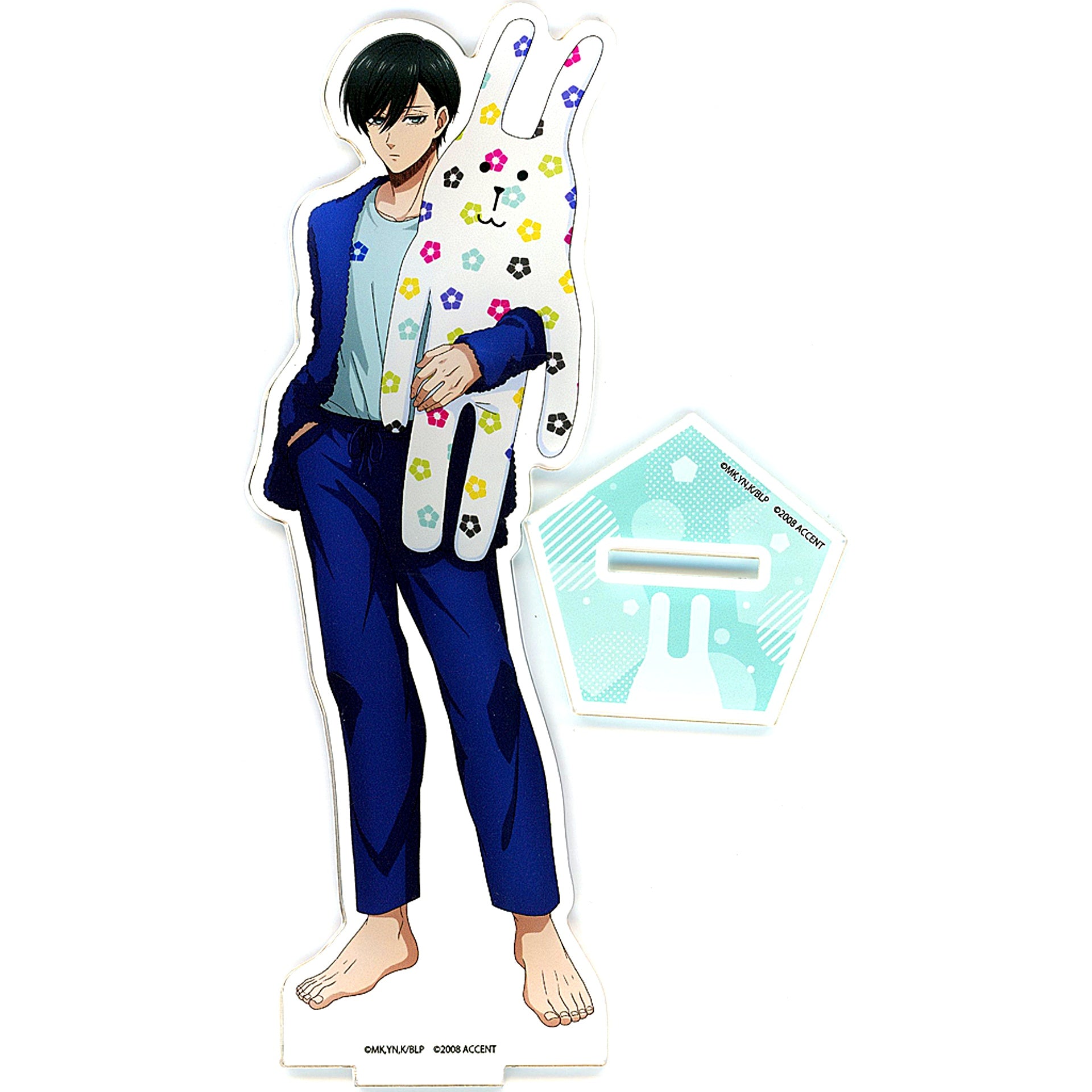 Rin Itoshi Illustration Acrylic Stand Blue Lock x CRAFTHOLIC [USED]