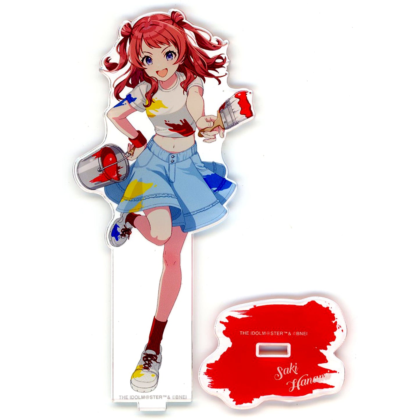 Saki Hanami Painter Style Gakuen Idolmaster Acrylic Stand [USED]