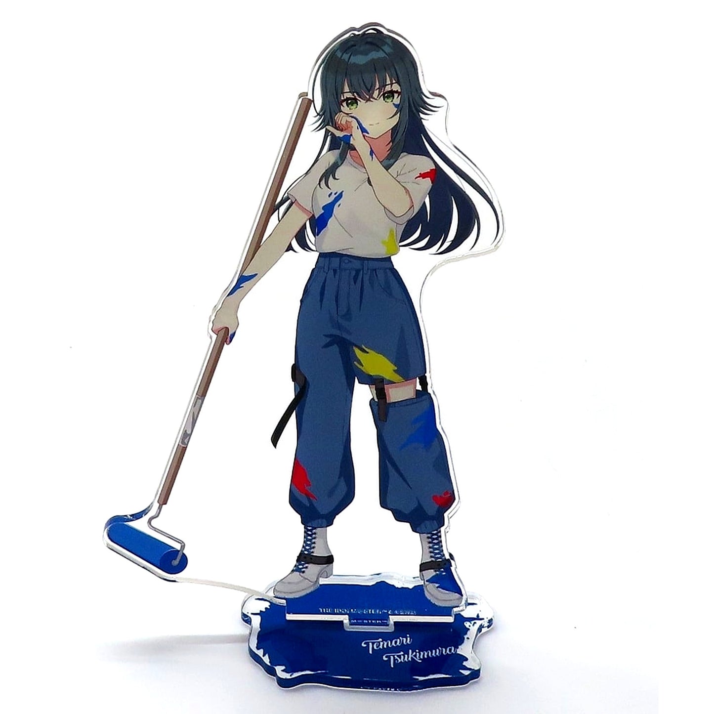 Temari Tsukimura Gakuen Idolmaster Acrylic Stand Painter Style [USED]