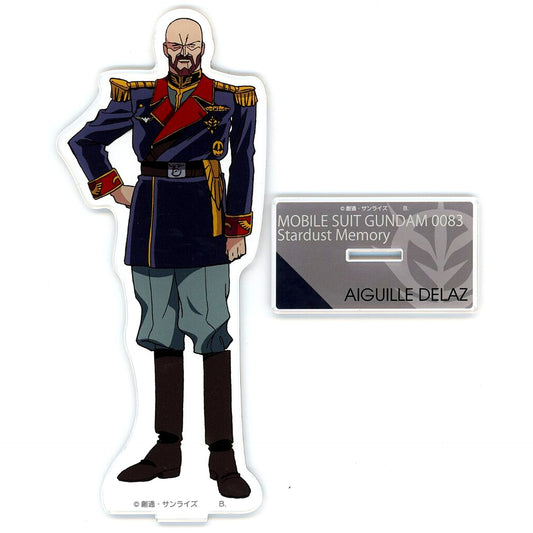 Aiguille Delaz Big Acrylic Stand Mobile Suit Gundam 0083 [USED]