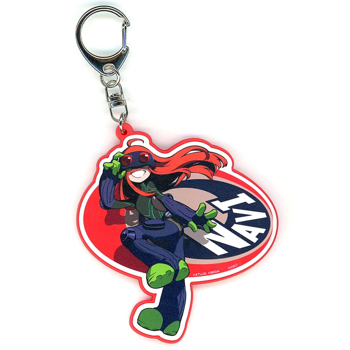 Persona 5 Tactica Futaba Sakura Miscellaneous Rubber Keychain Keychains [USED]