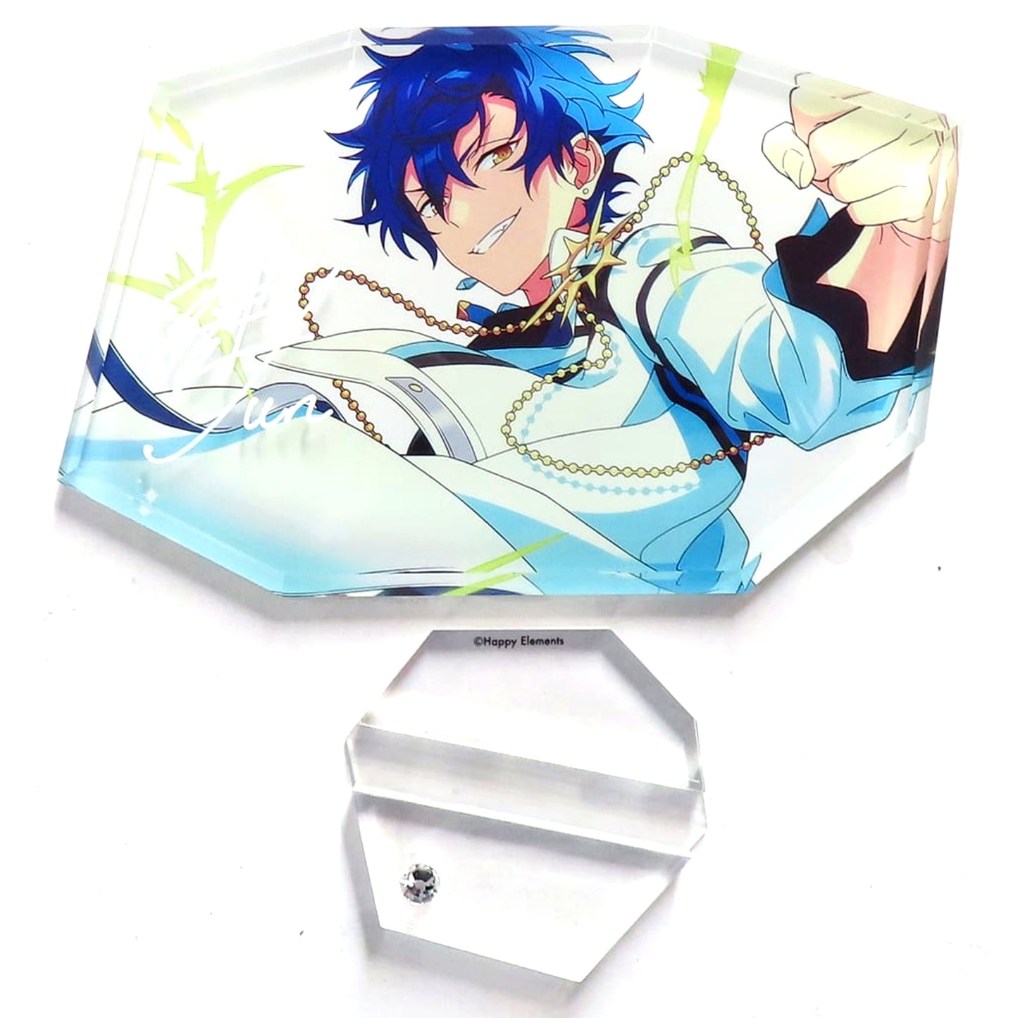 Jun Sazanami Ensemble Stars!! ES 9th Anniv Fragment Acrylic Stand SPARK [USED]