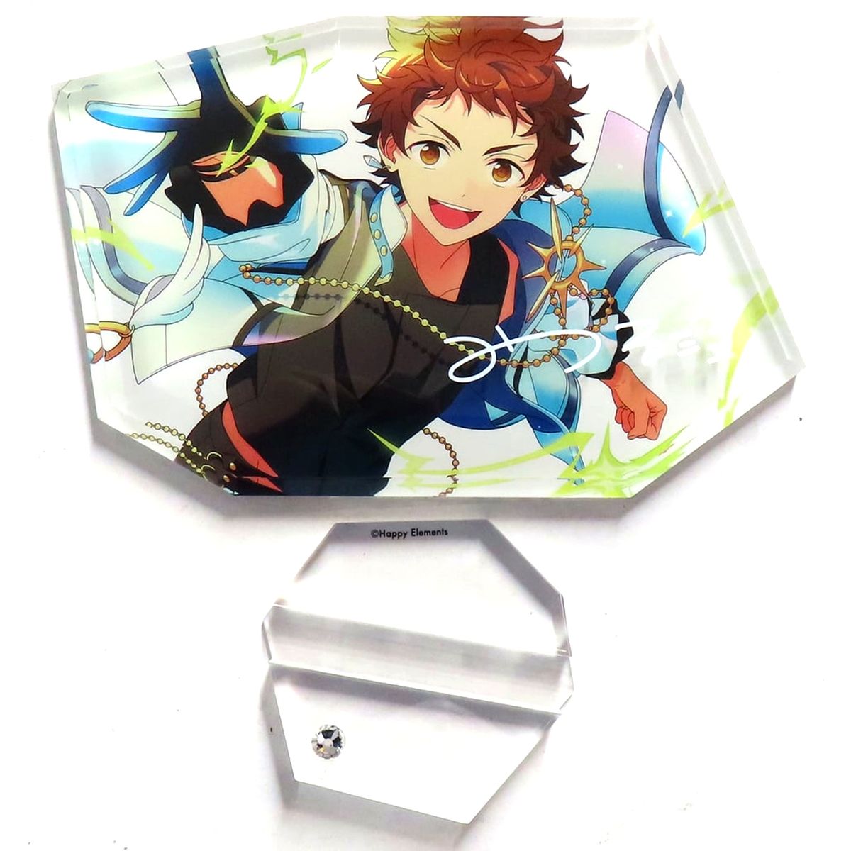 Mitsuru Tenma Ensemble Stars!! 9th Anniv. Fragment Acrylic Stand SPARK [USED]