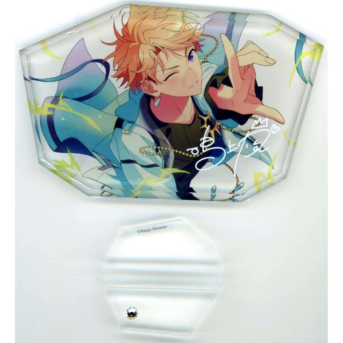 Arashi Narukami Ensemble Stars!! ES 9th Anniversary Fragment Acrylic Stand SPARK [USED]