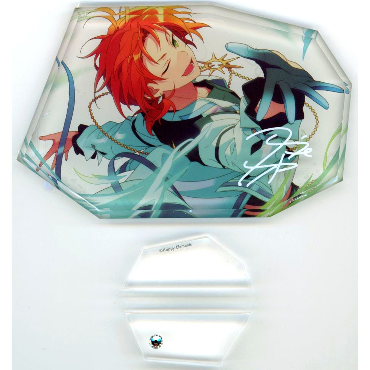 Leo Tsukinaga Ensemble Stars!! ES 9th Anniv. Fragment Acrylic Stand STORM [USED]