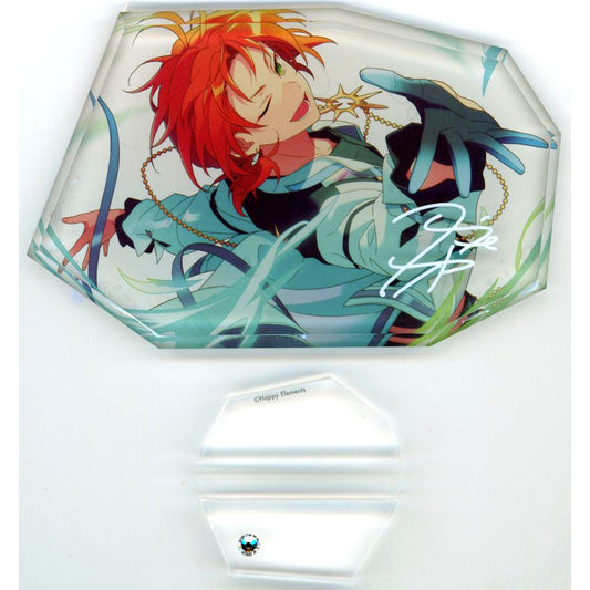 Leo Tsukinaga Ensemble Stars!! ES 9th Anniv. Fragment Acrylic Stand STORM [USED]