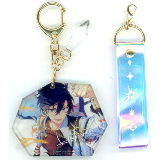 Hokuto Hidaka Ensemble Stars!! ES 9th Anniv. Fragment Keychain FLARE [USED]